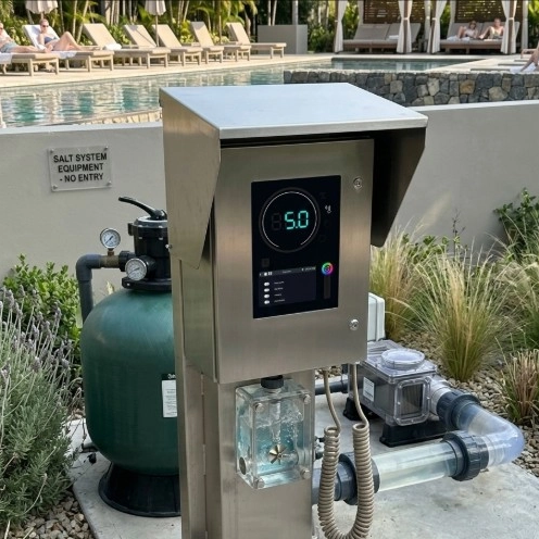 Sunlight Readable 5_ Industrial Touch Display for Outdoor Pool Automation