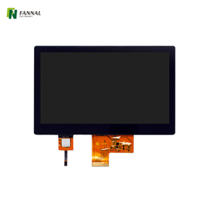 Interface capacitive de LVDS d'affichage &agrave; cristaux liquides d'&eacute;cran tactile de 7 pouces 1024&times;600